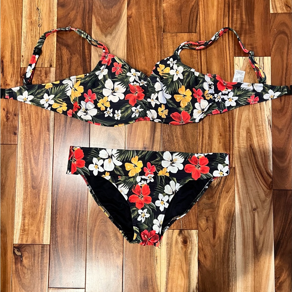 EUC Freya Hawaiian underwire bikini